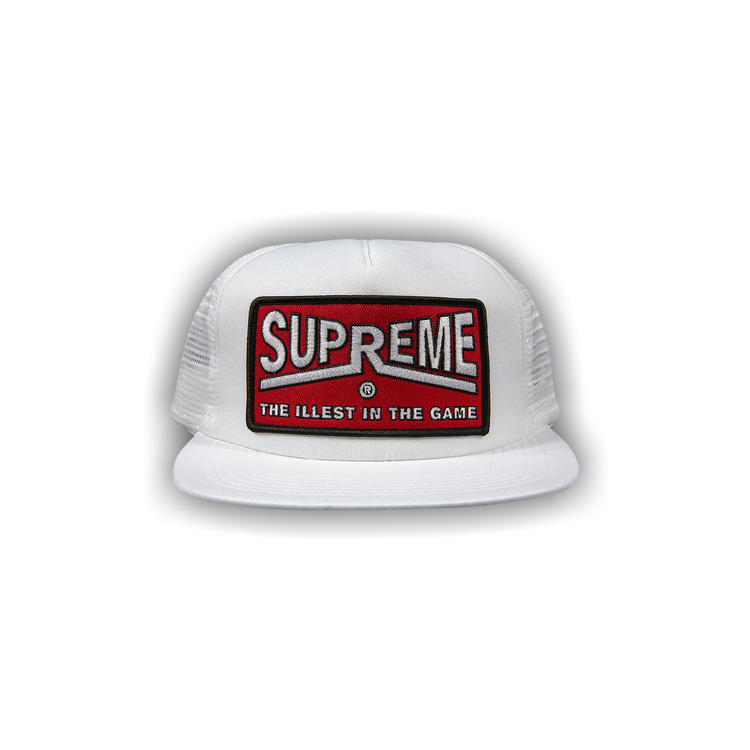 Buy Supreme Illest Mesh Back 5-Panel 'White' - SS22H133 WHITE | GOAT