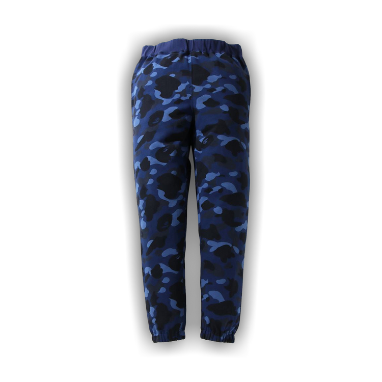 BAPE Color Camo Sweat Pants 'Navy' | GOAT