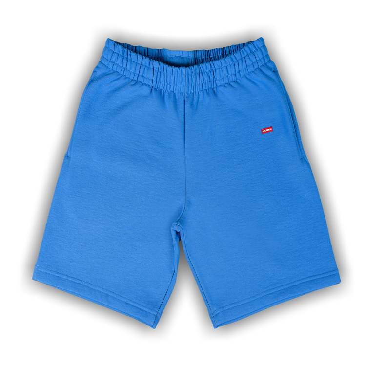 Achetez des Supreme Small Box Sweatshort 'Bright Blue' - SS22SH29