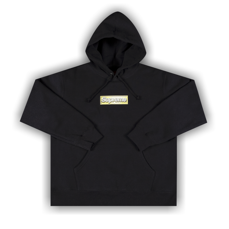 Buy Supreme Bling Box Logo Hooded Sweatshirt 'Black' - SS22SW57 BLACK | GOAT