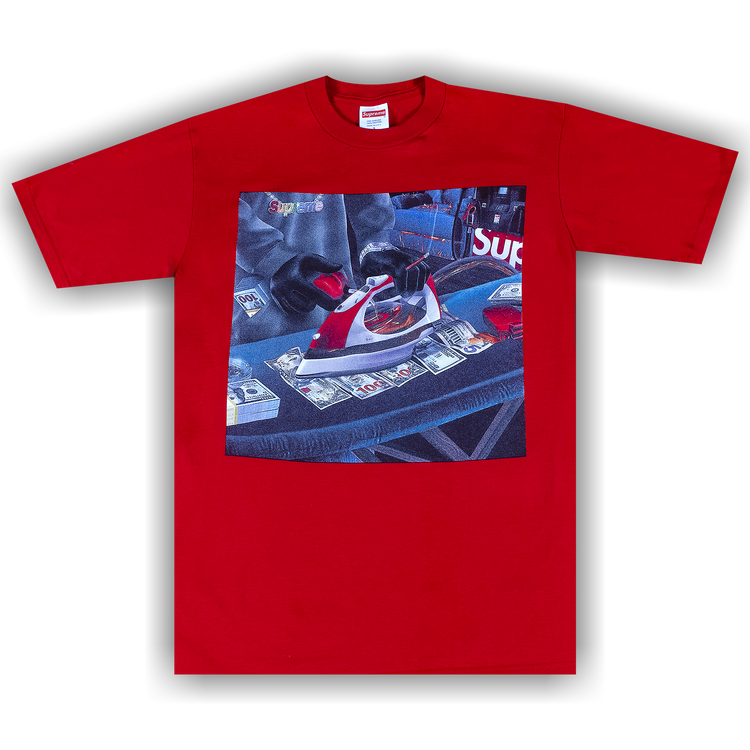 Tシャツ・カットソー Supreme Sun T-Shirt Red Supreme Supreme Sun Tee - Gem