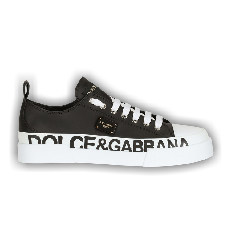 Dolce Gabbana♪SALE♪CK1886 Buy Dolce & Gabbana Wmns Portofino 'Logo Print - Black White