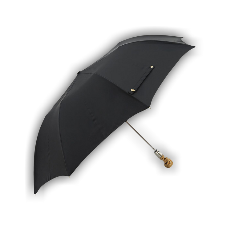 Buy Alexander McQueen Skull Folded Umbrella 'Black