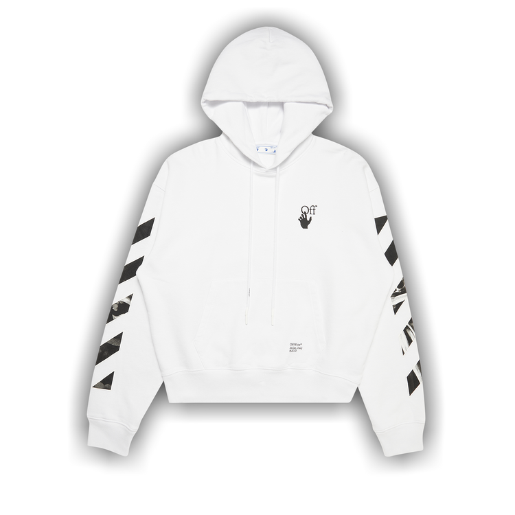 Hoodie off top white original