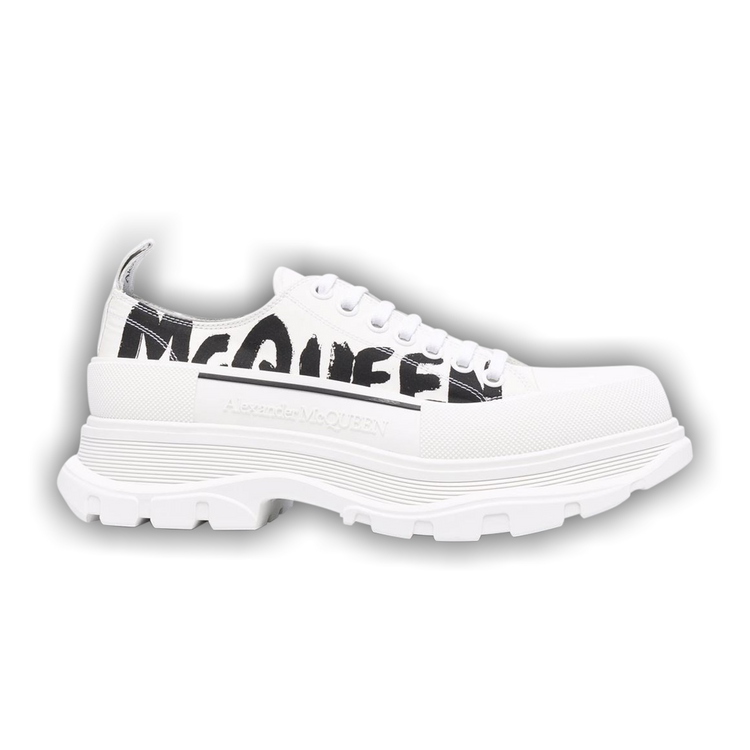 関税込＆New【ALEXANDER MCQUEEN】グラフィティロゴ刻印ブレス Alexander McQueen Tread Slick Lace Up 