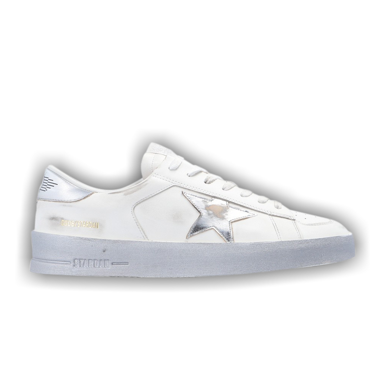 Buy Golden Goose Wmns Stardan 'White Silver' - GWF00128