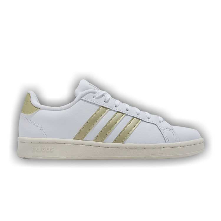 adidas gazelle silver green womens adidas Women's Grand Court 2.0 Sneakers | White