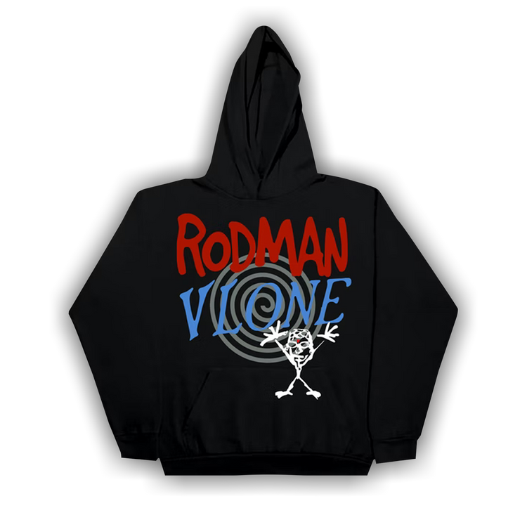 Vlone Rodman Logo Hoodie White ヴィーローンロッドマンコラボ Vlone Rodman Hoodie | Grailed