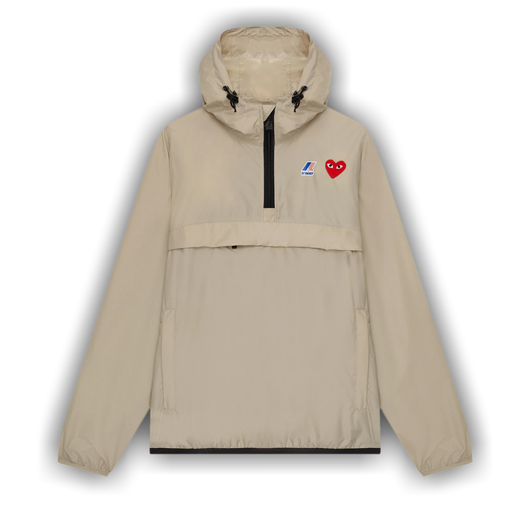 Chang Kame② Buy Comme des Garçons PLAY x K-Way Half-Zip Packable Jacket