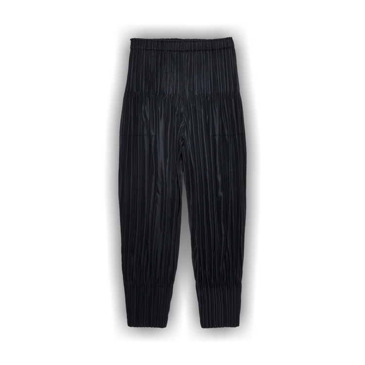 Buy Pleats Please Issey Miyake Fluffy Basics Pants 'Black 