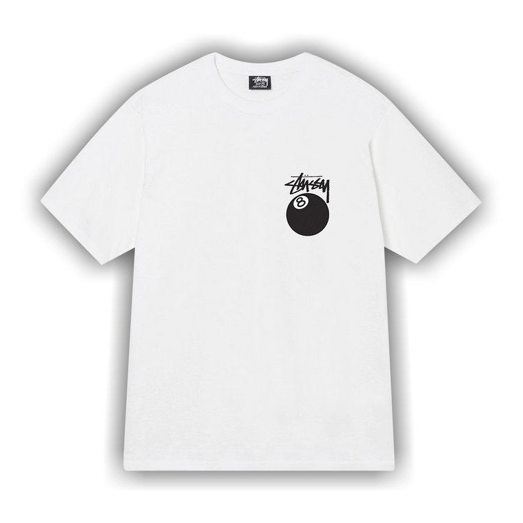 Stussy 8 Ball Tシャツ M ホワイト Stussy 8 Ball Corp. Tee White - SS23 - US