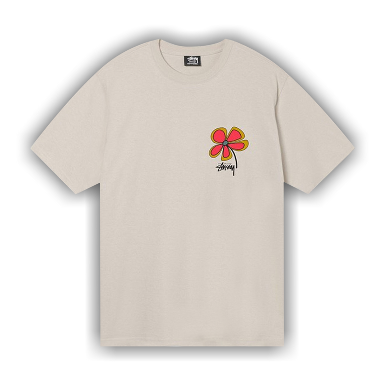 Buy Stussy Flower Tee 'Smoke' - 1904764 SMOK | GOAT