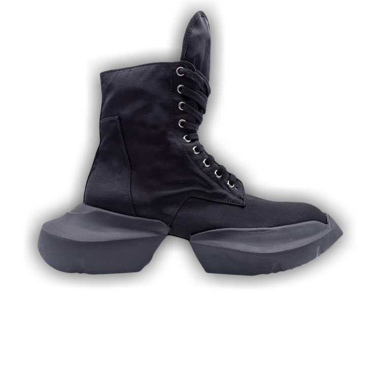 Buy Rick Owens DRKSHDW Fogachine Cotton Army Boots 'Black