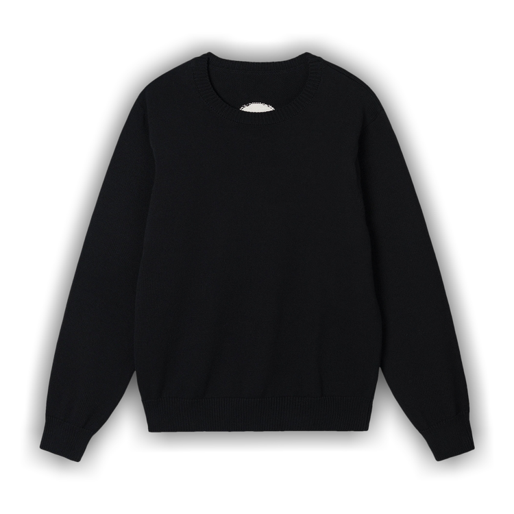 Stussy Bent Crown Sweater 'Black' | GOAT