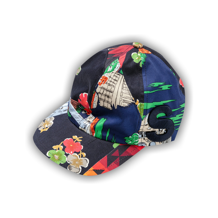 Buy Sacai Archive Print Mix Cap 'Multi-Color' - 21 0206S | GOAT