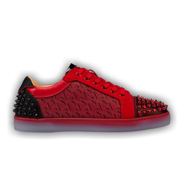 Christian Louboutin Red louboutin sneakers Lambskin ref.381639