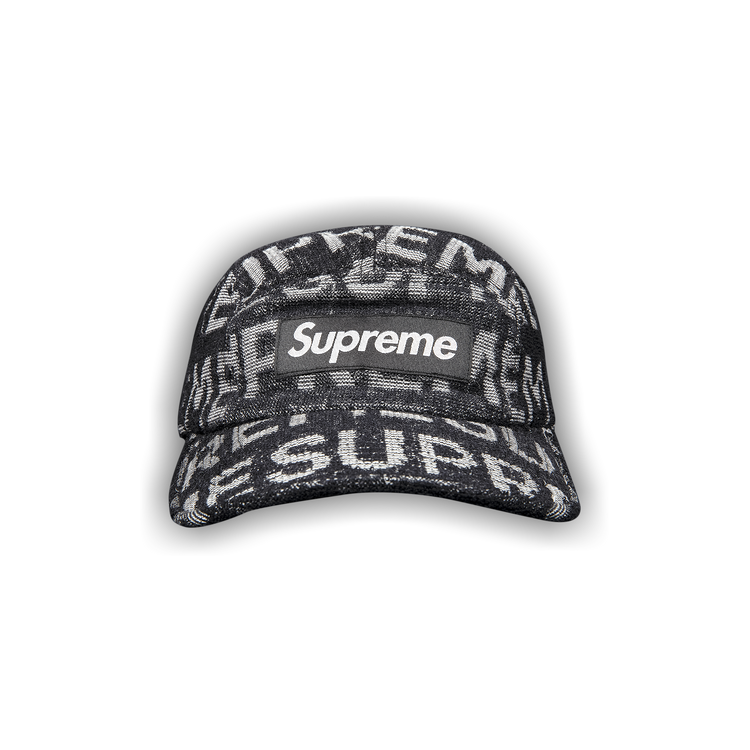 Buy Supreme Terry Spellout Camp Cap 'Black' - SS22H61 BLACK | GOAT