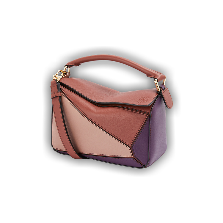 Loewe Puzzle Mini Mauve Bag Women In Purple