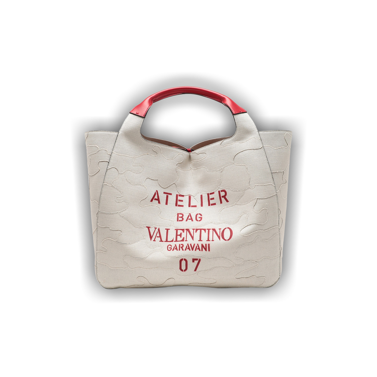Buy Valentino 07 Camouflage Edition Atelier Tote Bag 