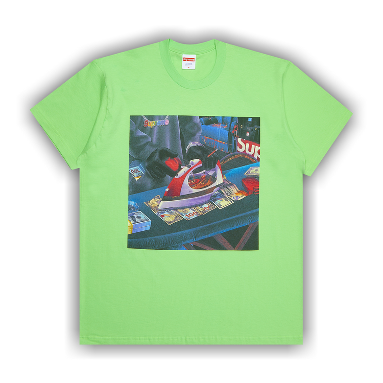 Buy Supreme Gas Tee 'Lime' - SS22T46 LIME | GOAT