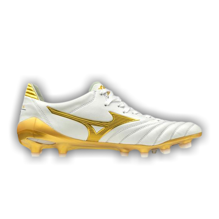 Mizuno Morelia Neo ホワイト/ゴールド Mizuno Morelia Neo III SR4 Japan Boots 'White Gold' P1GA229704