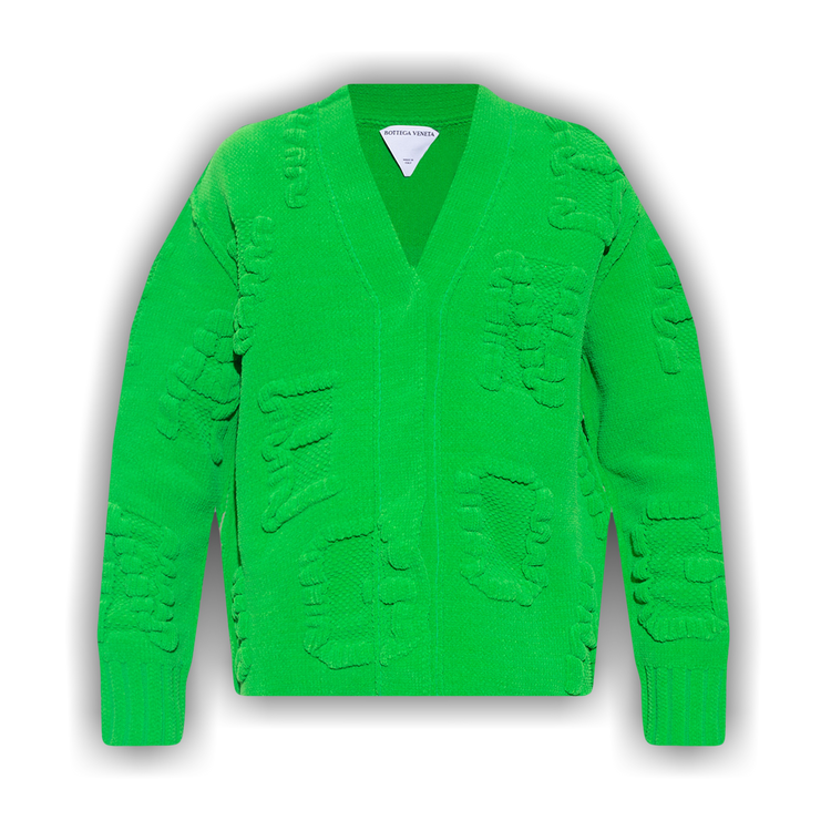 Buy Bottega Veneta Cardigan 'Parakeet' - 690191 V1OX0 4809 | GOAT