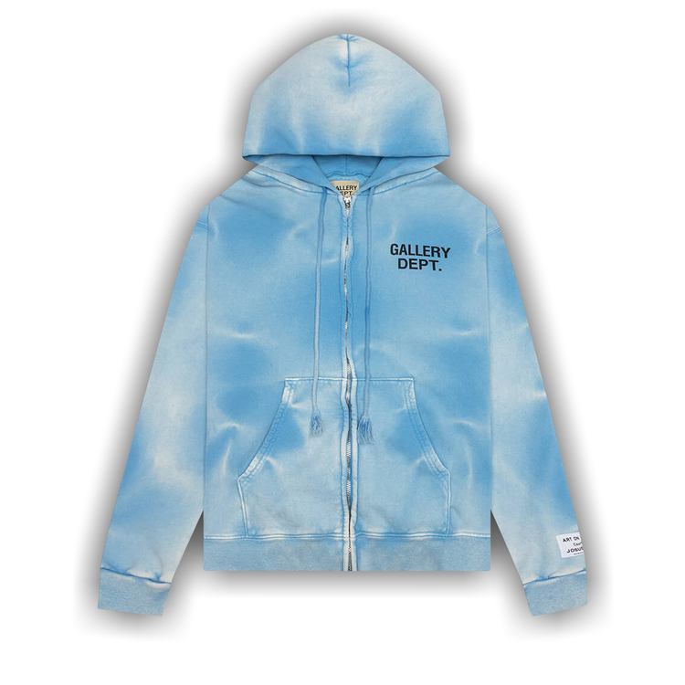 Buy Gallery Dept. Zip Up Hoodie 'Light Blue' - SFFZH 2052 LIGH | GOAT