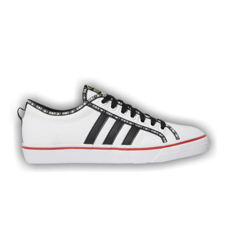 Buy Adidas Nizza 'White Vivid Red' - GX6093 | GOAT