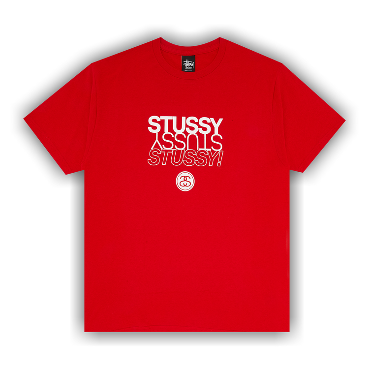 Buy Stussy Tee 'Red' - 0535 100000103SST RED | GOAT