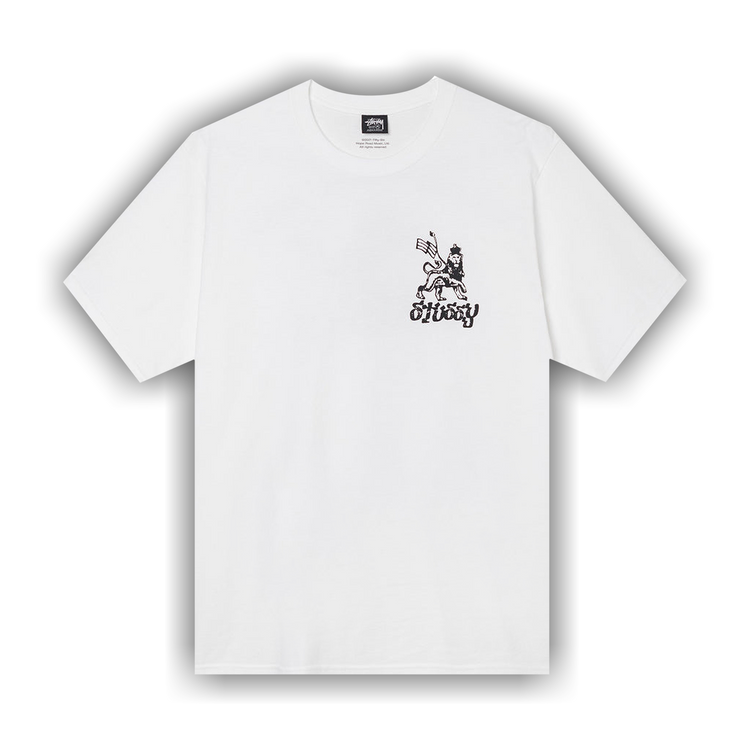 ★【STUSSY】★Stussy Exodus T-Shirt★White★ New Stussy Exodus Bob Marley and The Wailers Tee T-Shirt