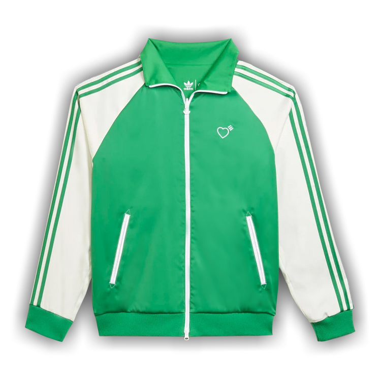 adidas Originals Monogram Plush Velour Track Top Jacket