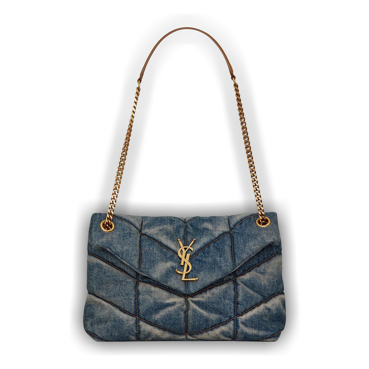 Buy Saint Laurent Puffer Small Bag 'Rodeo Blue' - 577476 2PT67
