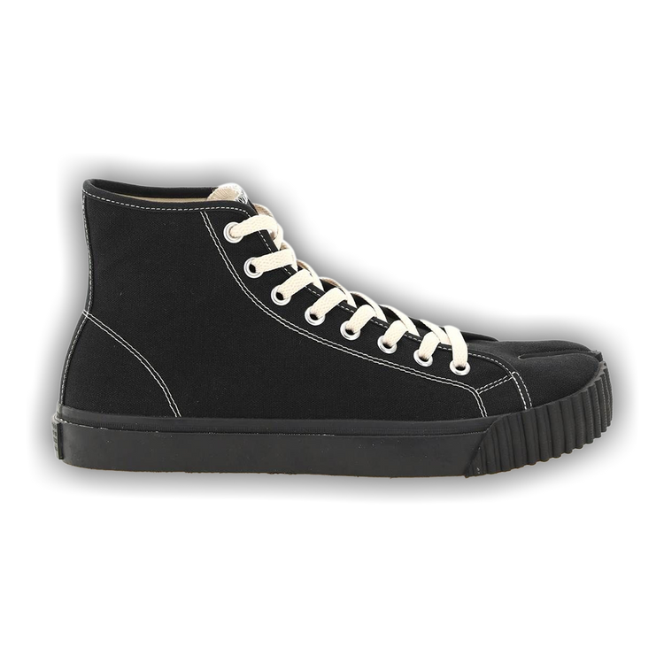 Buy Maison Margiela Wmns Tabi Canvas High 'Black' - S37WS0577