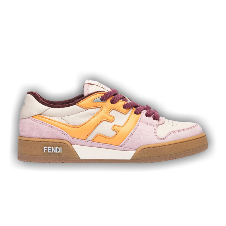 Buy Fendi Wmns FF Mixed Leather Low 'Pink' - 8E8252 AI1N F1H1C | GOAT