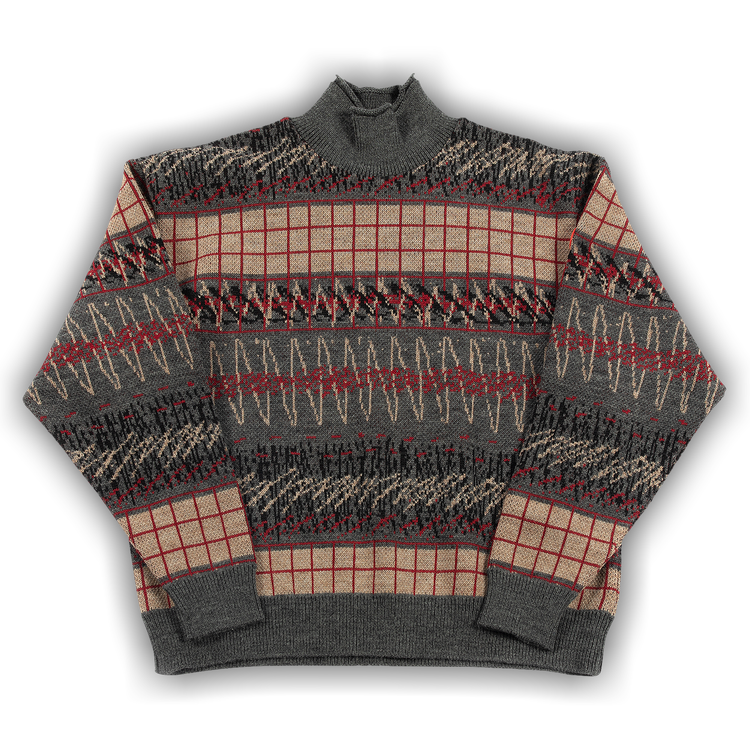 Buy Cav Empt Wave Line Wool Knit 'Grey' - CES21KN03 GREY | GOAT