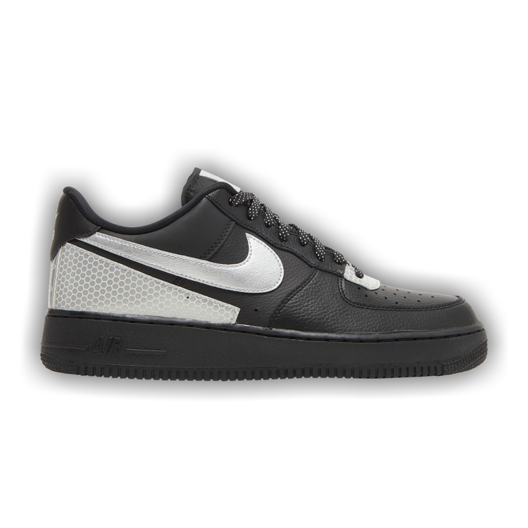 Nike Air Force 1 '07 LV8 3 Black/Silver Lilac Mens 9 Basketball Shoes  CD0888-001