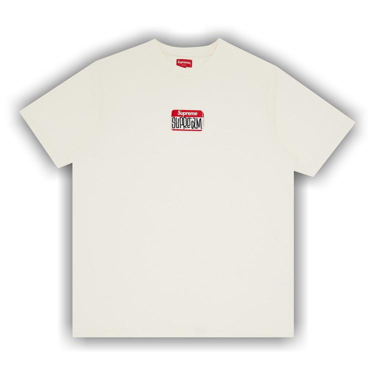 Buy Supreme Gonz Nametag Short-Sleeve Top 'Natural' - FW21KN55