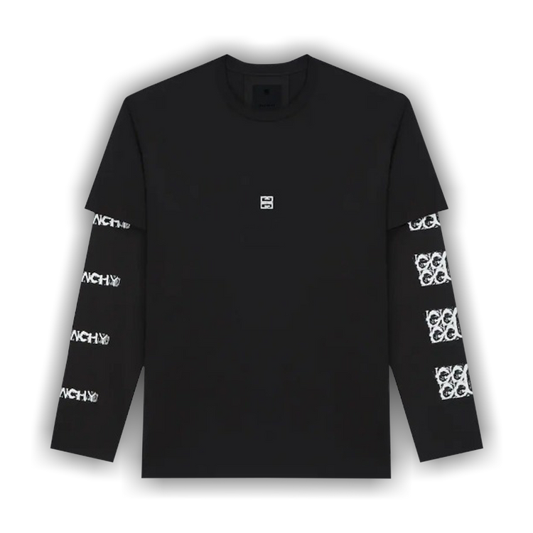 Buy Givenchy Oversized Double Layer Print Long-Sleeve T