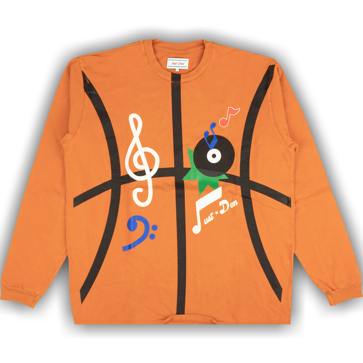 Buy Just Don The Sound Long-Sleeve T-Shirt 'Orange' - 4925 