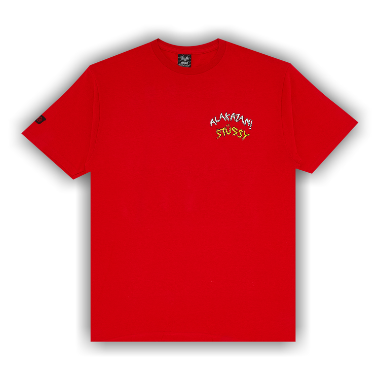 Buy Stussy Alakazam Boombox Tee 'Red' - 0535 100000103ABT RED | GOAT