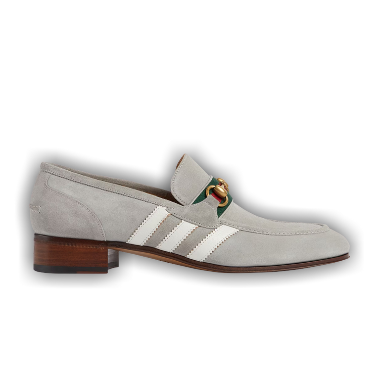 Buy Adidas x Gucci Loafer 'Grey Suede' - 702283 1DPM0 1470 | GOAT