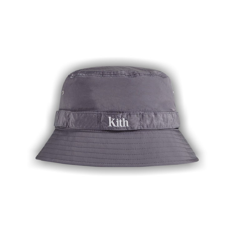 帽子 Kith Wrinkle Nylon Serif Bucket Hat Hat Buy Kith Wrinkle Nylon Serif Bucket Hat 'Vision' - KHM050098 508