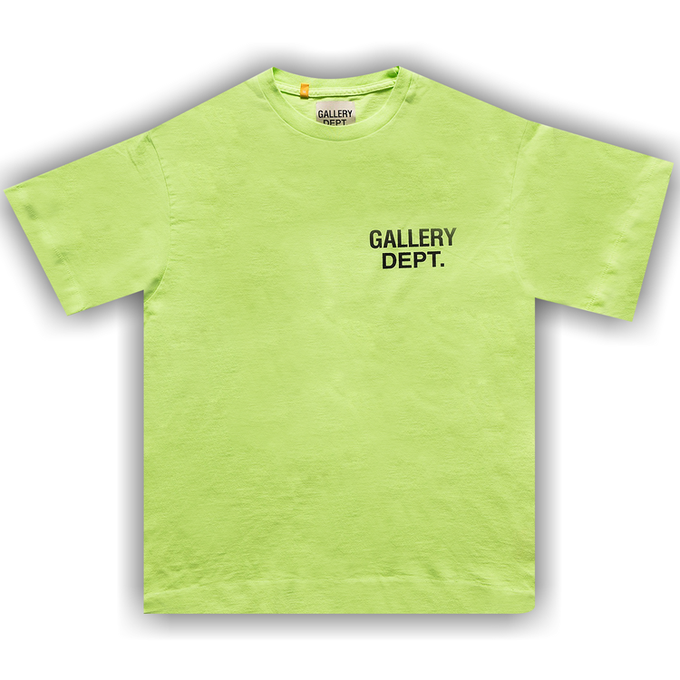 Buy Gallery Dept. Vintage Souvenir Tee 'Lime Green' - VST 1047
