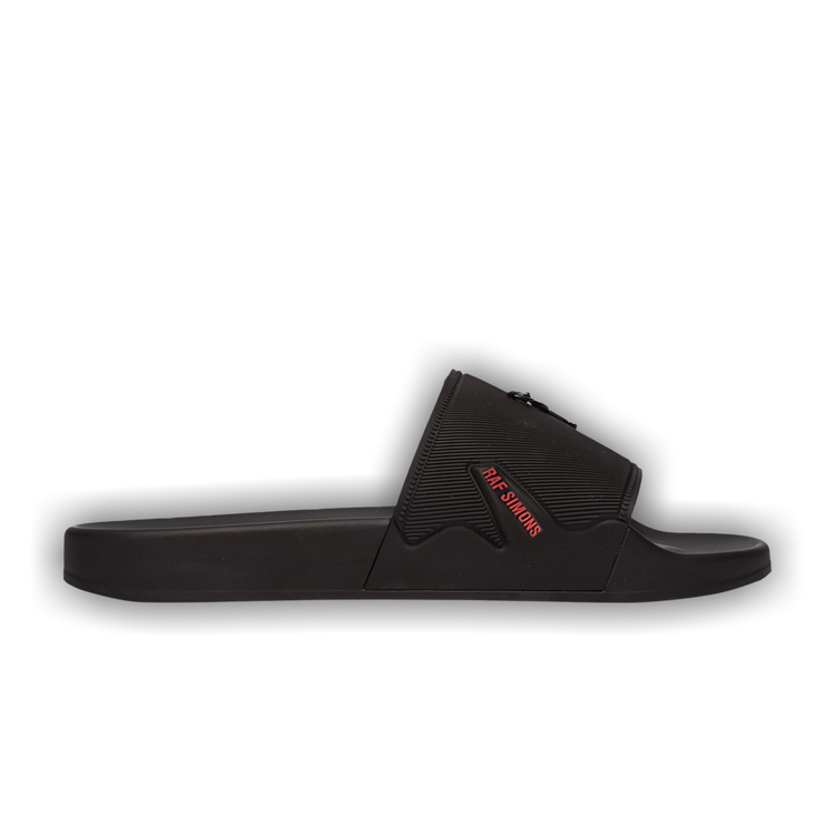 Buy Raf Simons Astra Slide 'Black Red' - HR810002S 0003 | GOAT UK