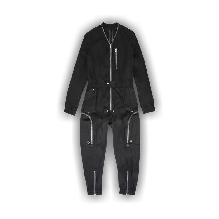 Buy Rick Owens Larry Bauhaus Flightsuit 'Black' - RU01B1553 TE 09