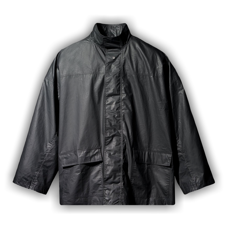 Buy Yeezy Gap Engineered by Balenciaga Coated Cotton Light Parka 'Black' -  4712720020000 | GOAT UK