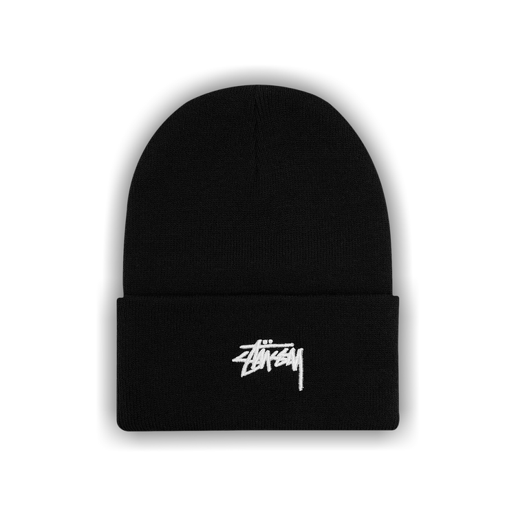 2025年新作アイテムが続々登場 Cuffed Stussy x Nike Buy Beanie GOAT | 010 DN2191 - 'Black' 帽子