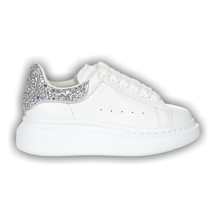 Buy Alexander McQueen Oversized Sneaker Kids 'White Silver Buy Alexander McQueen Oversized Sneaker Kids 'White Silver