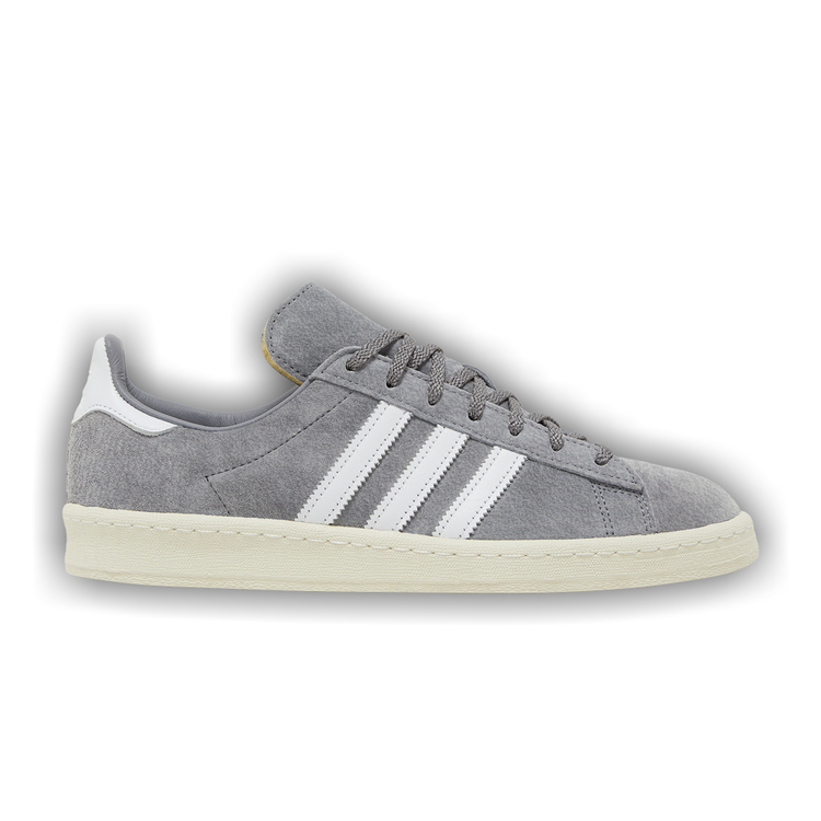 Adidas Mens Campus 80s Shoes Grey White 10