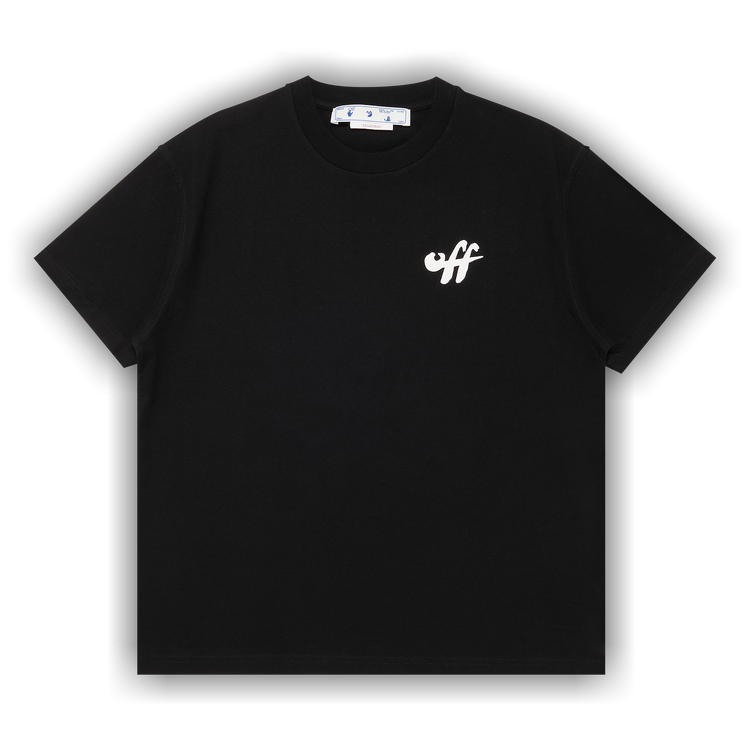 Buy Off-White Zebra Arrow Tee 'Black' - OWAA089S22JER0101001